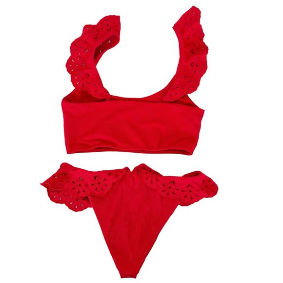 Beach Riot Red Bikini Set - Picture 5 of 9